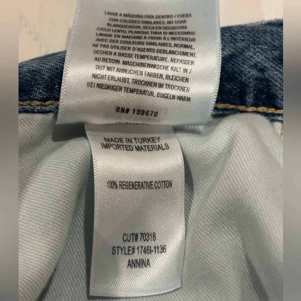 Citizens Of Humanity Annina Straight Wide Leg Jeans size 29 - Picture 6 of 16